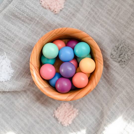 Connetix® Pastel Magnetic Tiles Balls, 16ct.